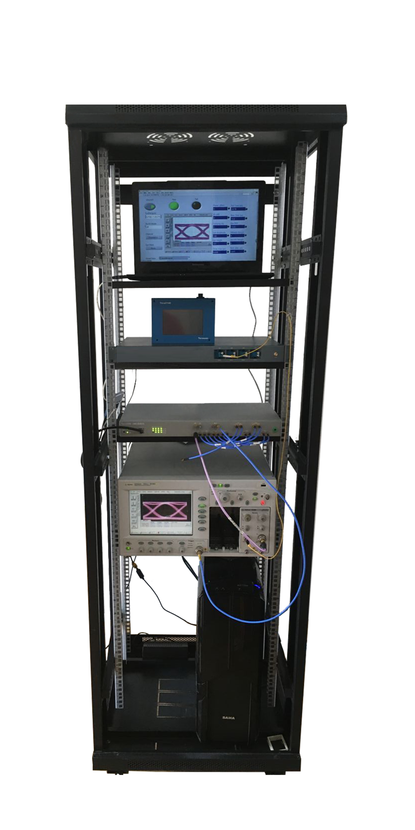 Tera2000 10~100G 模塊自動(dòng)化測試平臺(tái)